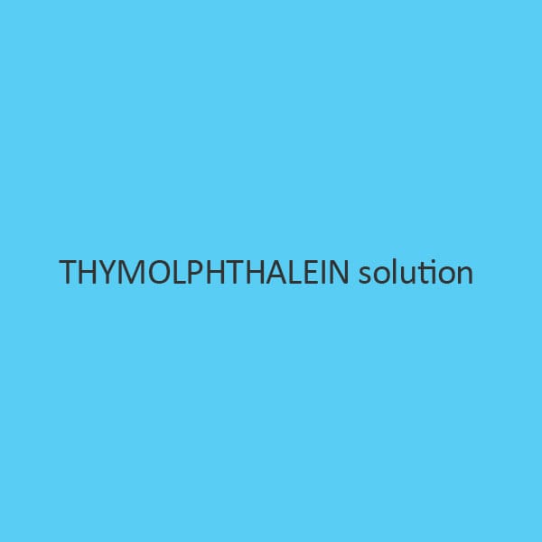 Thymolphthalein solution