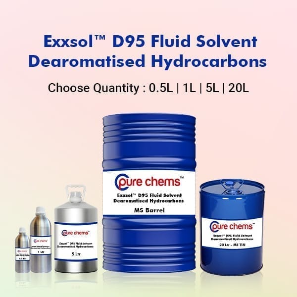 Exxsol D95 Fluid Solvent | Dearomatised Hydrocarbons | CAS NO: 64742-47-8