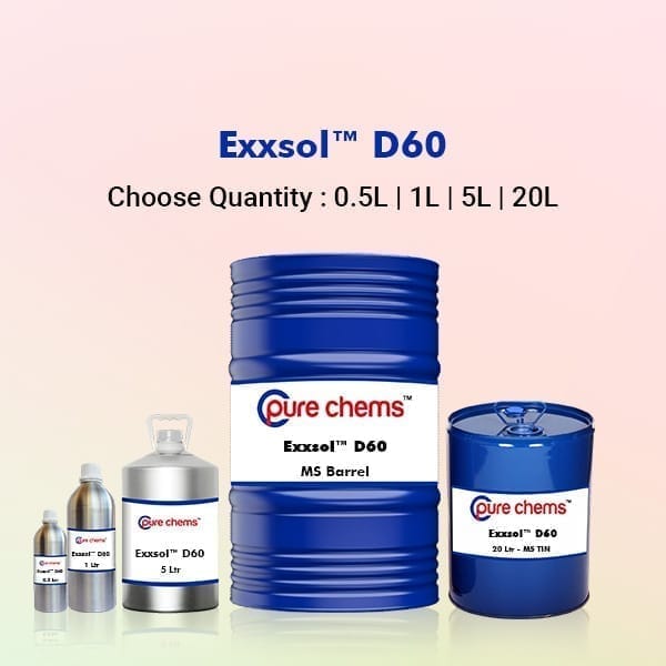 Exxsol D60 | CAS No: 64742-48-9 | Dearomatised Hydrocarbons Solvent