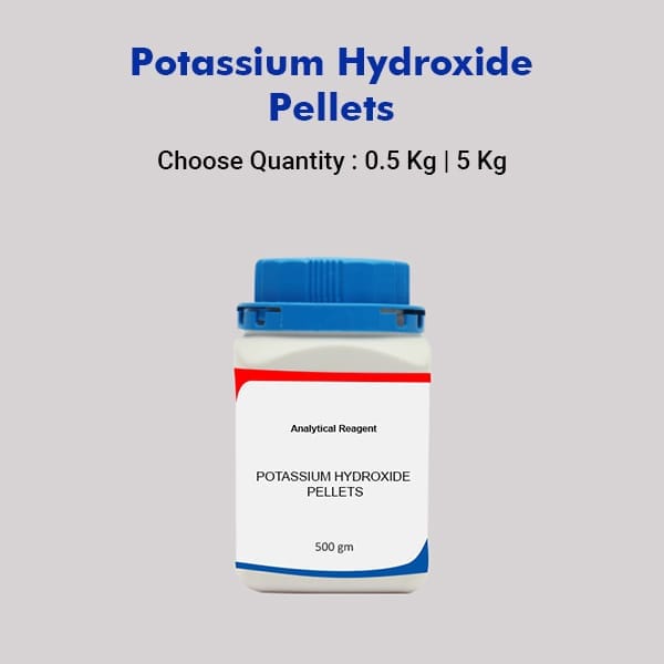 POTASSIUM HYDROXIDE PELLETS AR 500 GMS
