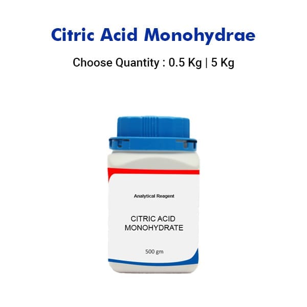CITRIC ACID MONOHYDRATE AR 500 GM