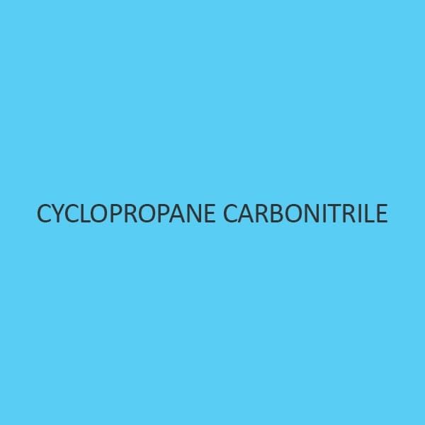 Cyclopropane Carbonitrile
