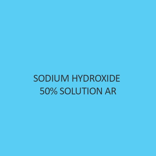 Sodium Hydroxide 50 Percent Solution AR (In Water For Analysis)