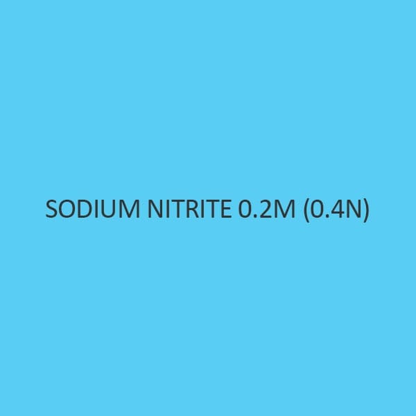 Sodium Nitrite 0.2M (0.4N)