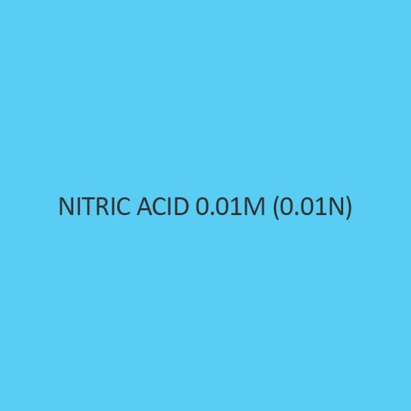 Nitric Acid 0.01M (0.01N) Standardized Solution