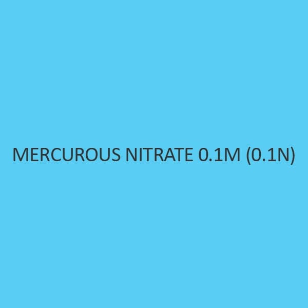 Mercurous Nitrate 0.1M 0.1N
