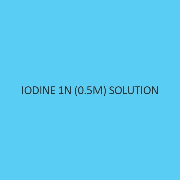 Iodine 1N (0.5M) Solution