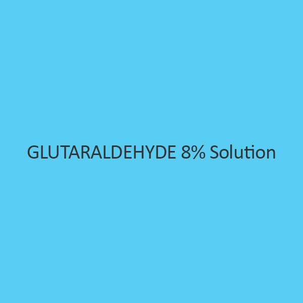 Glutaraldehyde 8 Percent Solution