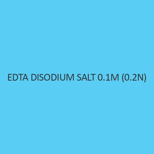 Edta Disodium Salt 0.01M (0.02N)