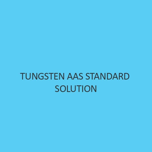 Tungsten AAS Standard Solution 1000mg/L in Nitric Acid