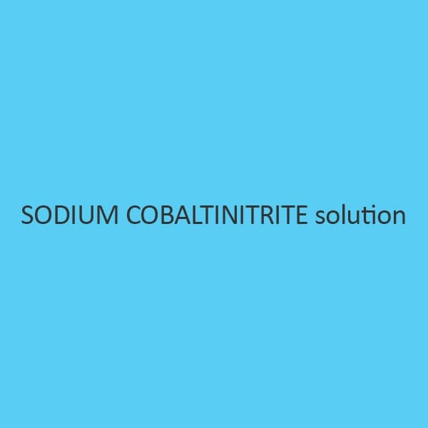 Sodium Cobaltinitrite Solution