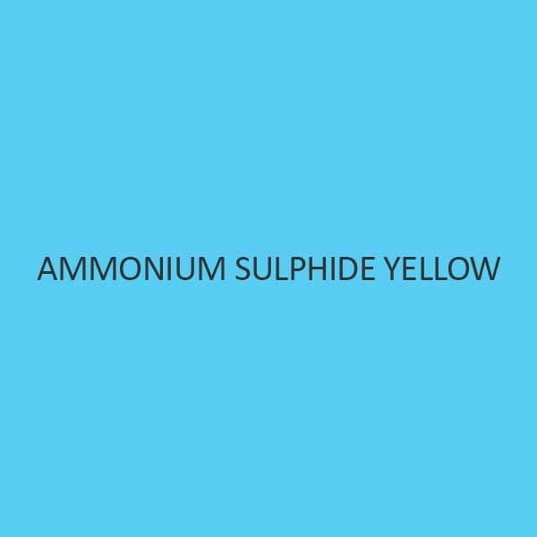 Ammonium Sulphide Yellow