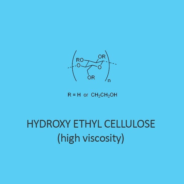 Hydroxy Ethyl Cellulose (High Viscosity) (For Synthesis)