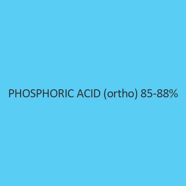 Phosphoric Acid (Ortho) 85 to 88 Percent