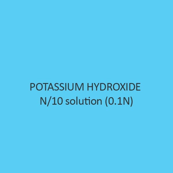 Potassium Hydroxide N Per 10 Solution (0.1N)