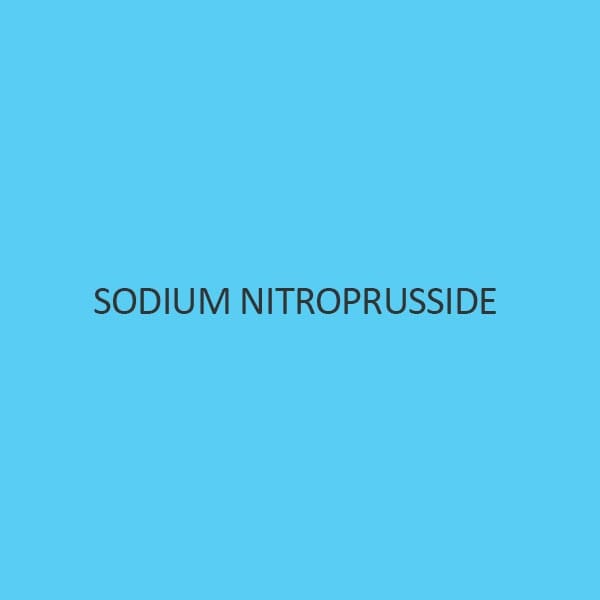 Sodium Nitroprusside