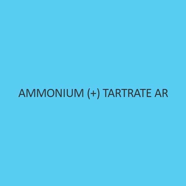 Ammonium + Tartrate AR
