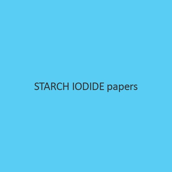 Starch Iodide papers