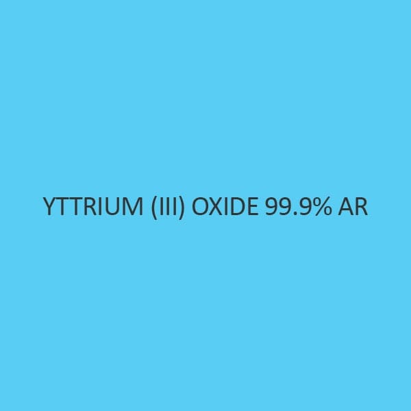 Yttrium (III) Oxide 99.9 percent AR