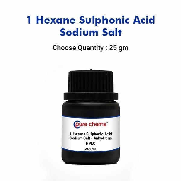 1 Hexane Sulphonic Acid Sodium Salt - Anhydrous HPLC