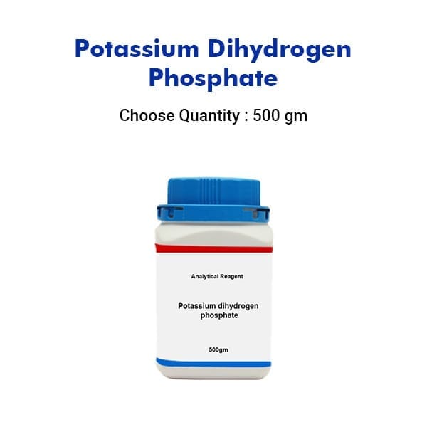 Potassium dihydrogen phosphate AR 500 GM