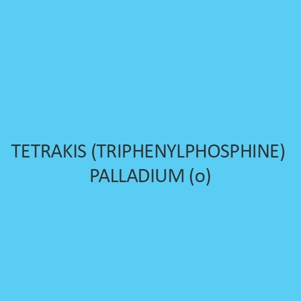 Tetrakis (Triphenylphosphine) Palladium (o)