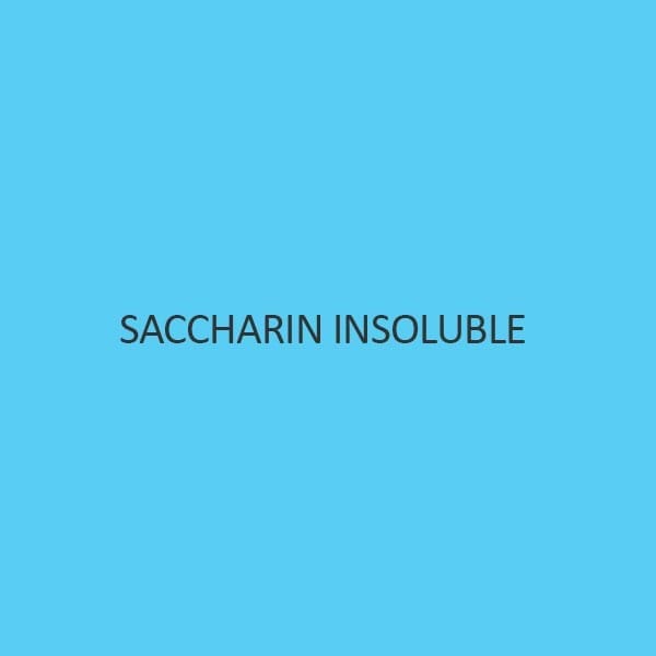 Saccharin Insoluble