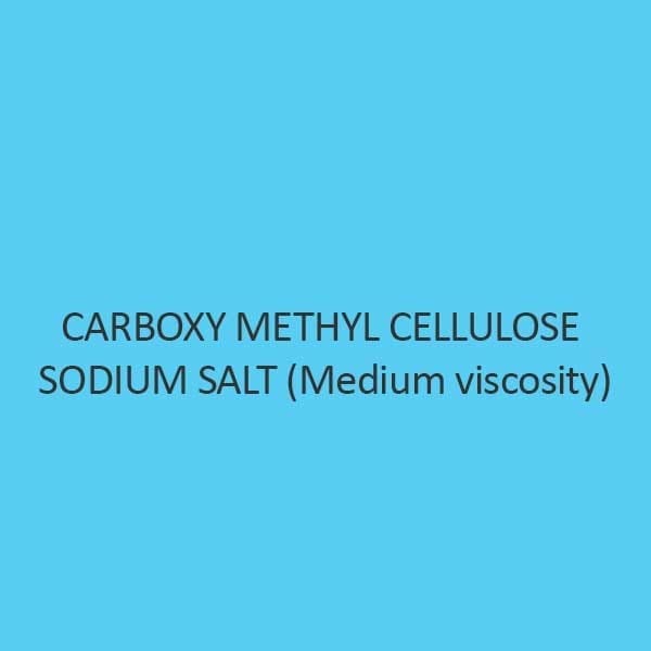 Carboxy Methyl Cellulose Sodium Medium Viscosity