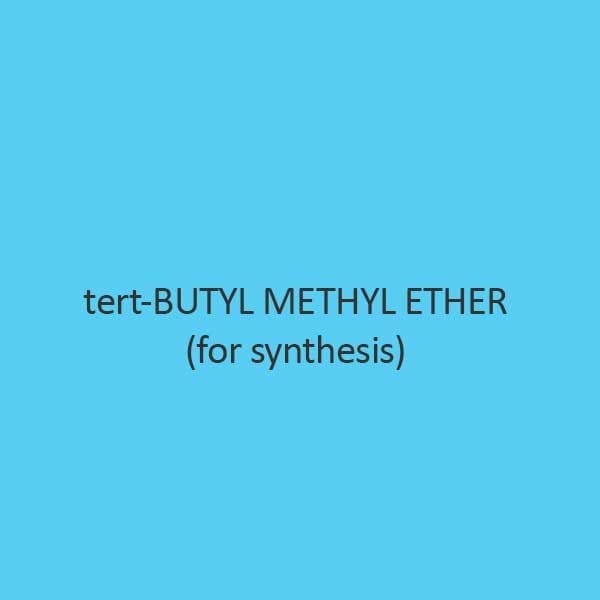 Tert Butyl Methyl Ether For Synthesis