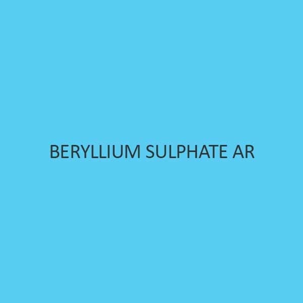 Beryllium Sulphate AR