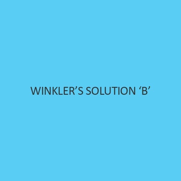 Winkler s Solution B