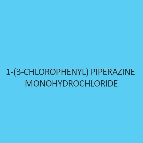 1 3 Chlorophenyl Piperazine Monohydrochloride