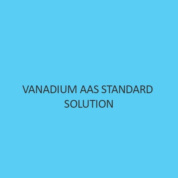 Vanadium AAS Standard Solution 1000mg/L in Nitric Acid