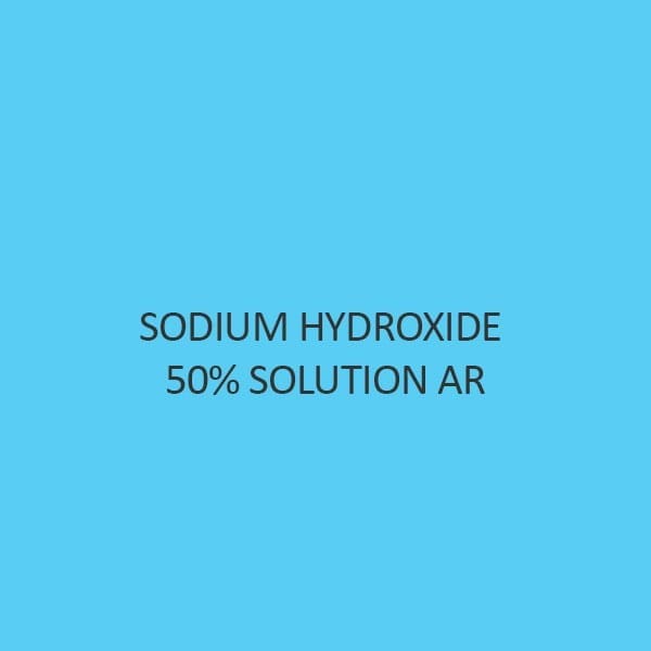 Sodium Hydroxide 50 Percent Solution AR (In Water For Analysis)