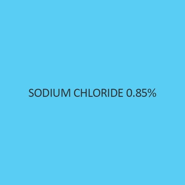Sodium Chloride 0.85 Percent (Physiological Saline)