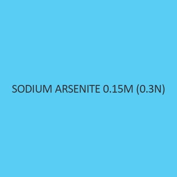 Sodium Arsenite 0.15M (0.3N) Standardized Solution