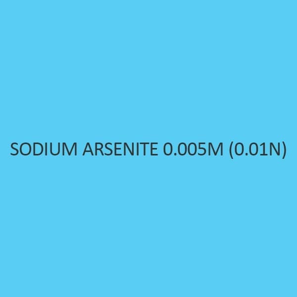 Sodium Arsenite 0.005M (0.01N) Standardized Solution