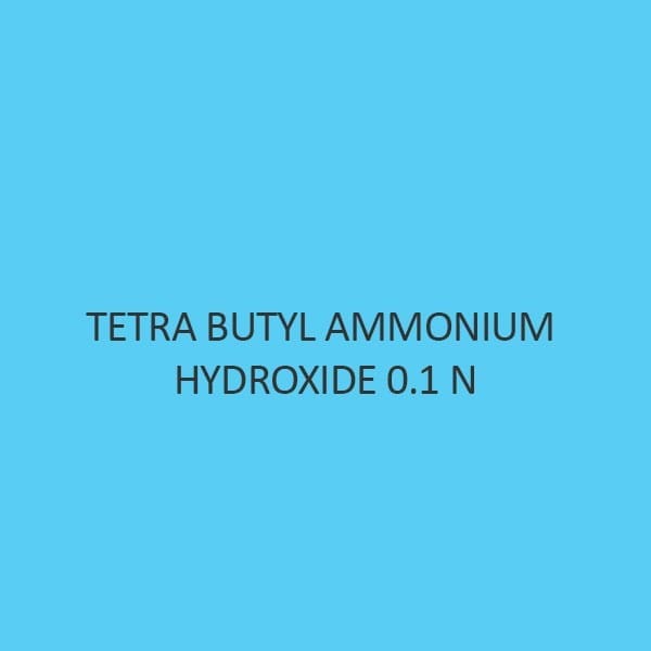 Tetra Butyl Ammonium Hydroxide 0.1 N in isopropanol
