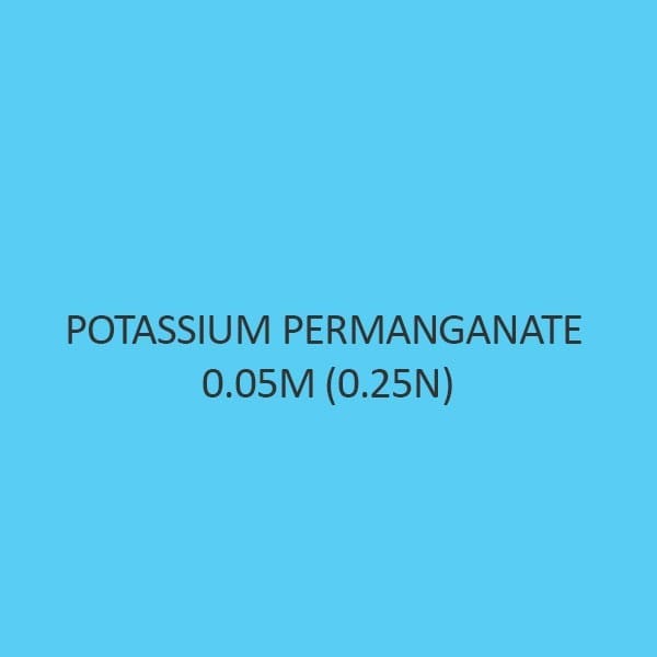 Potassium Permanganate 0.05M (0.25N)