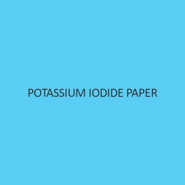 Potassium Iodide Paper