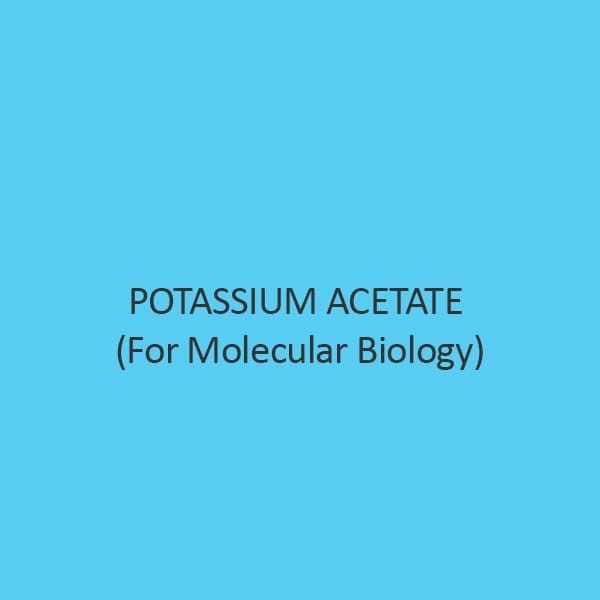 Potassium Acetate (For Molecular Biology)