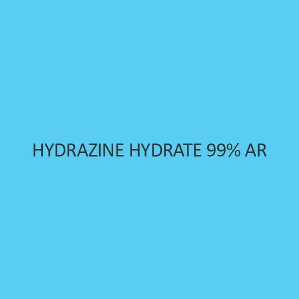 Hydrazine Hydrate 99 Percent AR