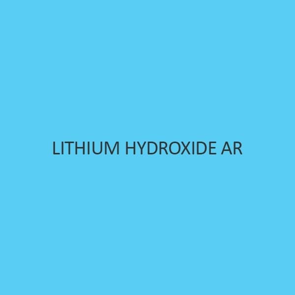 Lithium Hydroxide AR (Monohydrate)