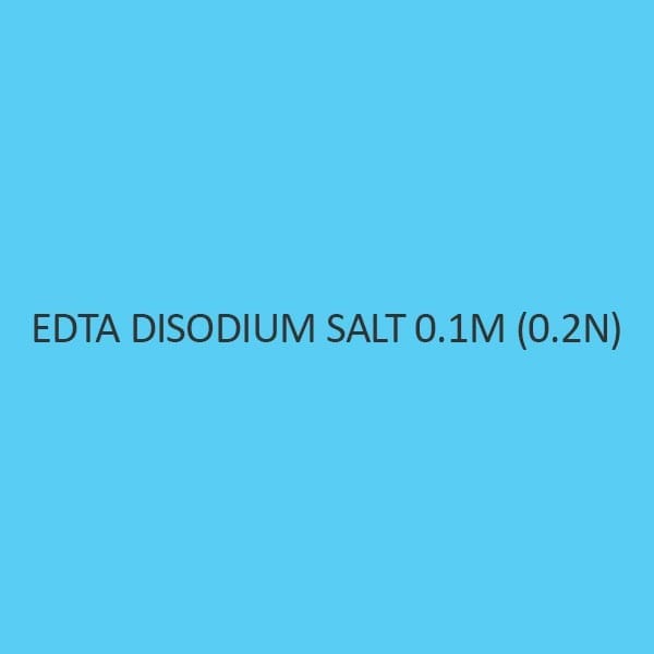 Edta Disodium Salt 0.01M (0.02N)