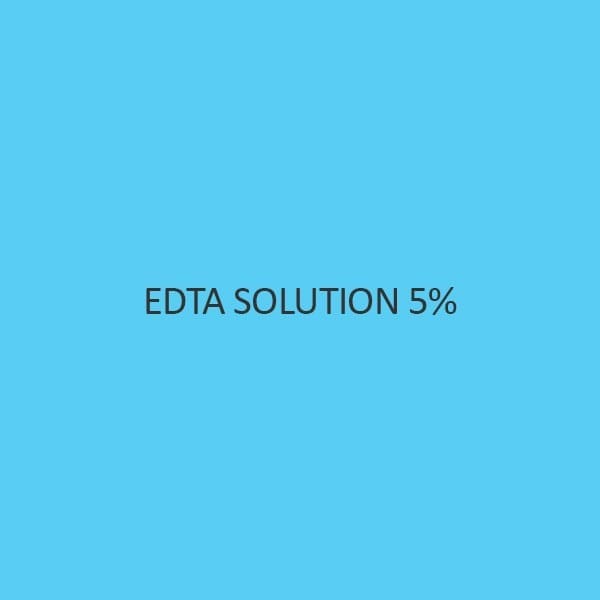 Edta Solution 5 Percent