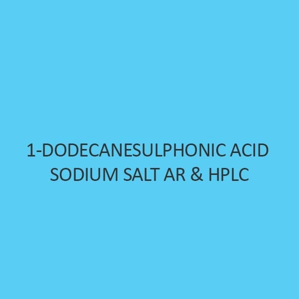 1 Dodecanesulphonic Acid Sodium Salt AR and Hplc