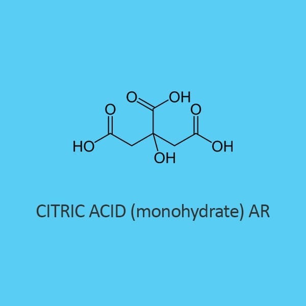 Citric Acid Monohydrate AR | CAS No: 5949-29-1