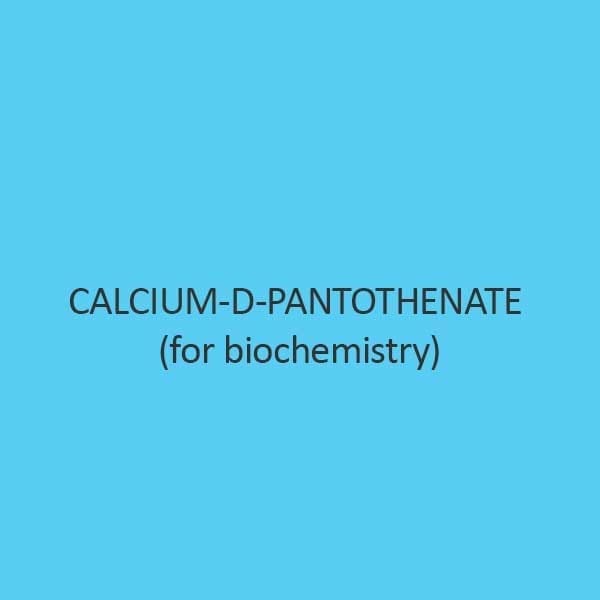 Calcium D Pantothenate For Biochemistry