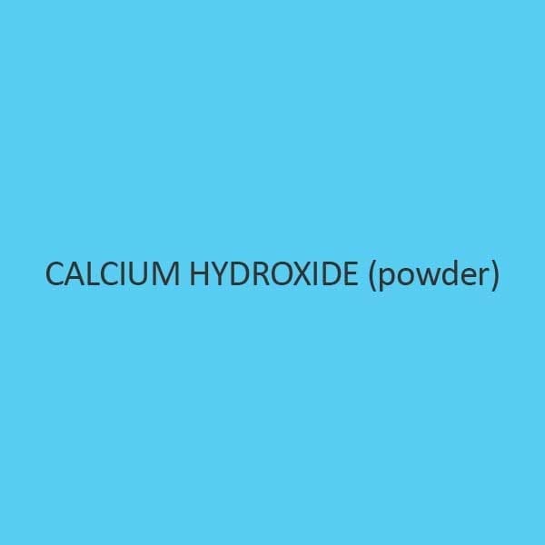 Calcium Hydroxide Powder Practical
