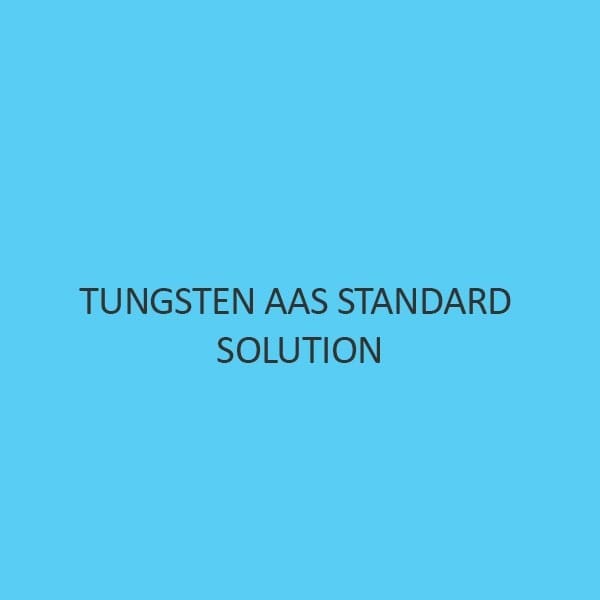 Tungsten AAS Standard Solution 1000mg/L in Nitric Acid